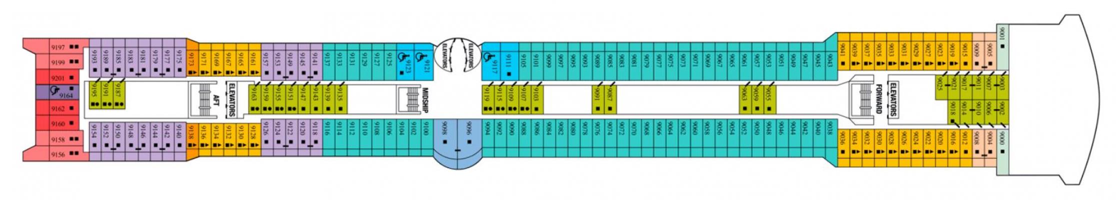 Cubierta 9 Celebrity Infinity