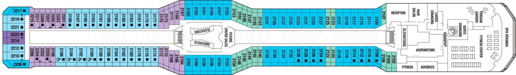 Cubierta 12 Celebrity Reflection