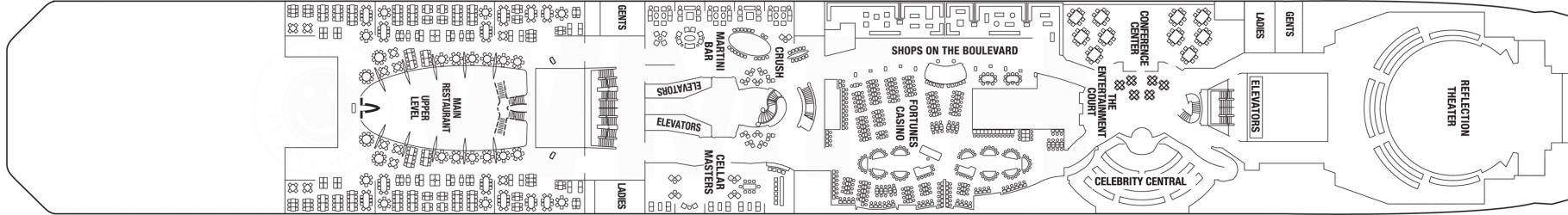 Cubierta 4 Celebrity Reflection