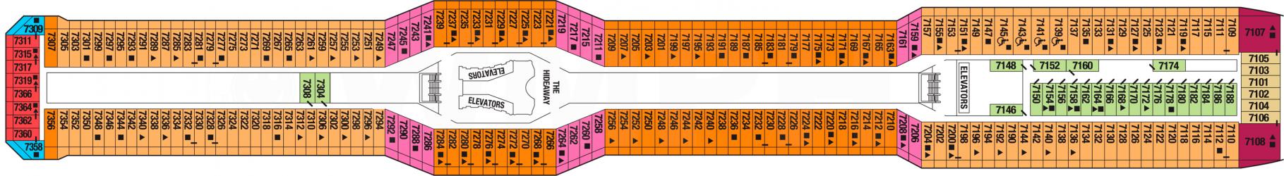Cubierta 7 Celebrity Reflection