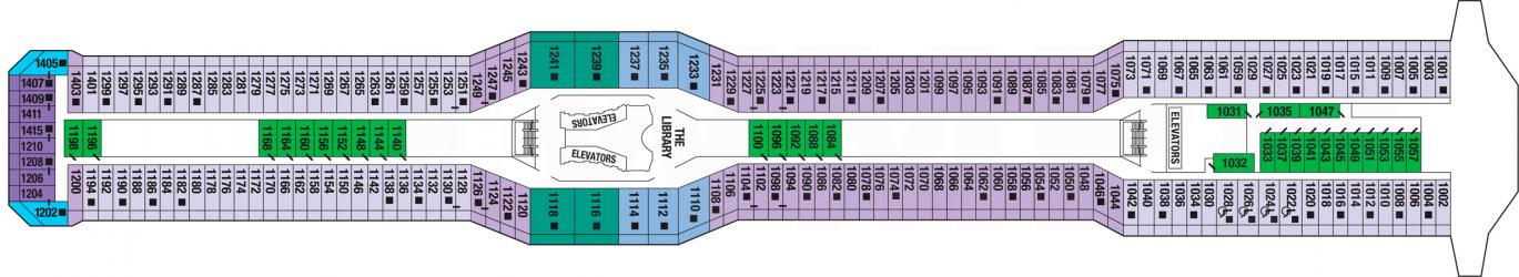 Cubierta 10 Celebrity Silhouette