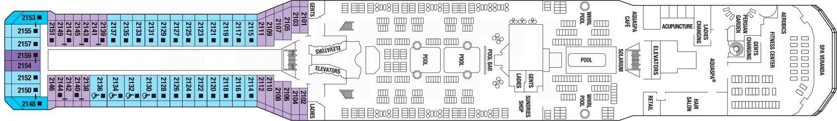 Cubierta 12 Celebrity Silhouette