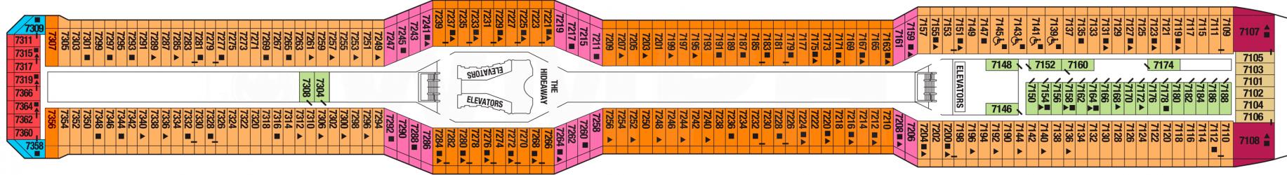 Cubierta 7 Celebrity Silhouette