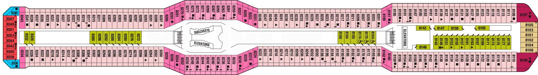 Cubierta 8 Celebrity Solstice
