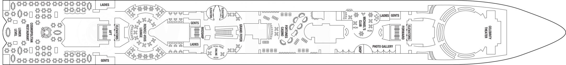 Cubierta 4 Celebrity Summit