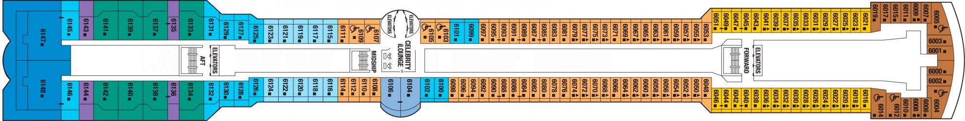 Cubierta 6 Celebrity Summit