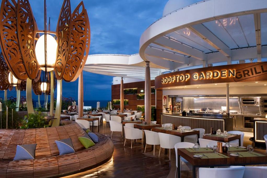 Grill Roof Top Garden Celebrity Edge