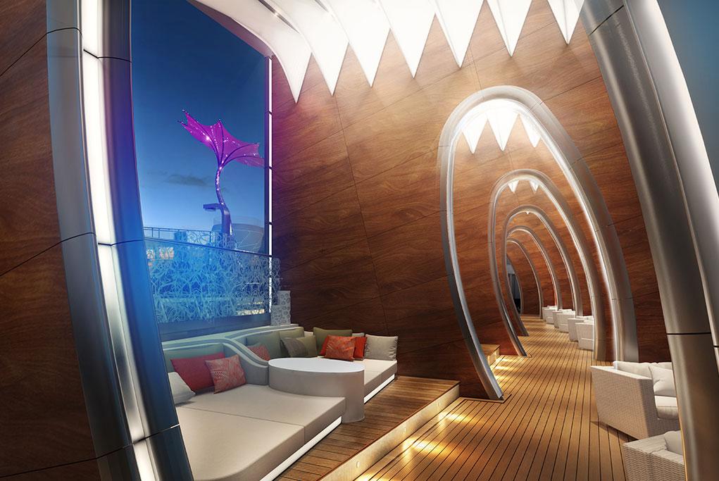 Área Cabanas Celebrity Edge