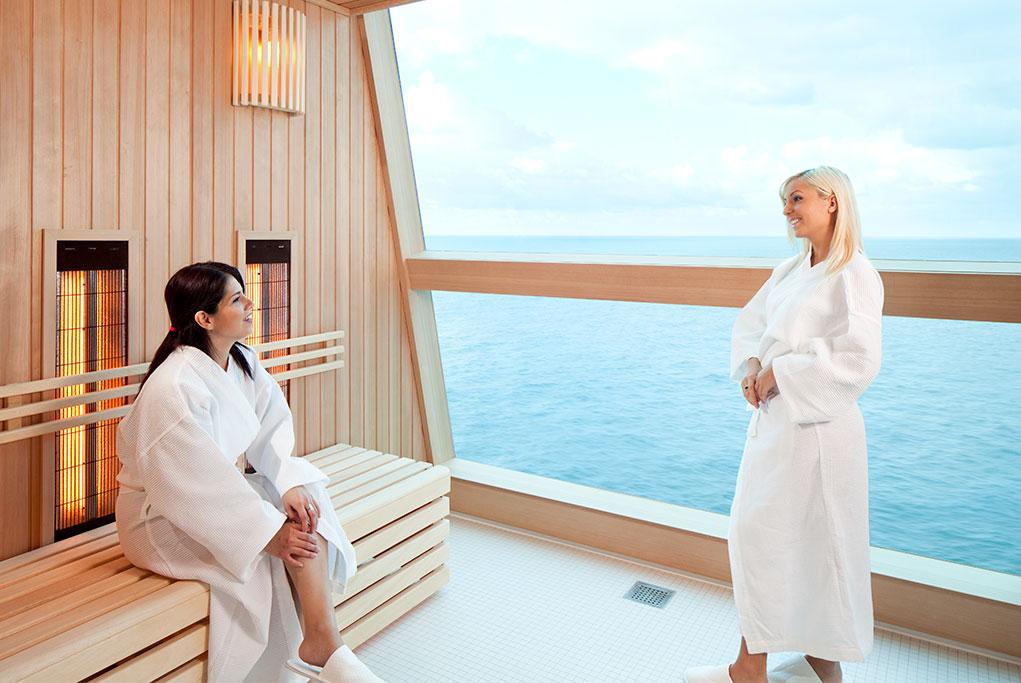 Sauna Celebrity Reflection