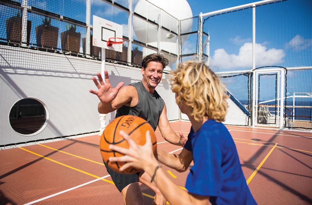 Cancha de baloncesto Celebrity Silhouette