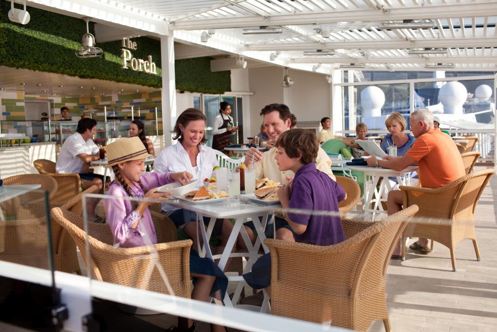 Restaurante The Porch Celebrity Silhouette