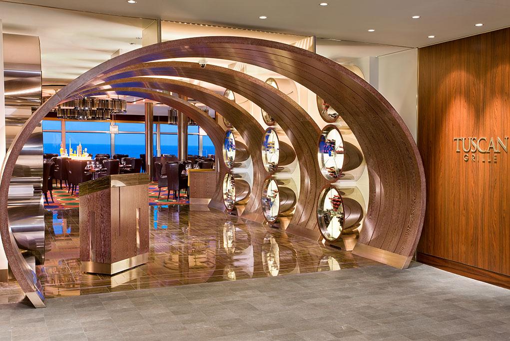 Restaurante Tuscan Grille Celebrity Silhouette