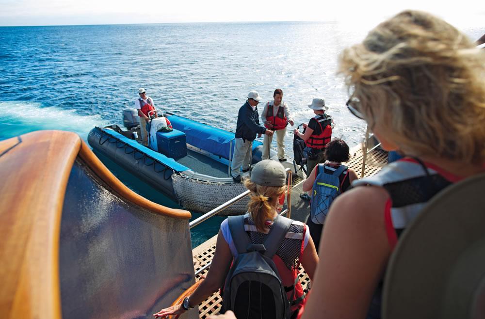 Excursión en Zodiac Celebrity Xpedition