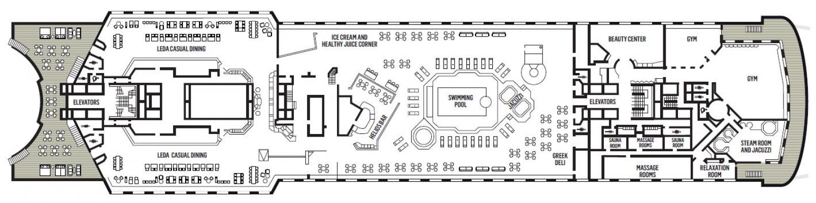 Cubierta 11 Celestyal Journey
