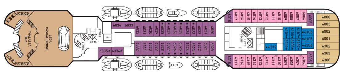 Cubierta 6 Celestyal Nefeli