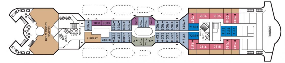 Cubierta 7 Celestyal Nefeli