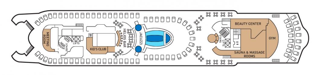 Cubierta 8 Celestyal Nefeli