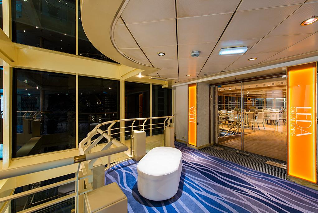 Restaurante Leda Celestyal Nefeli