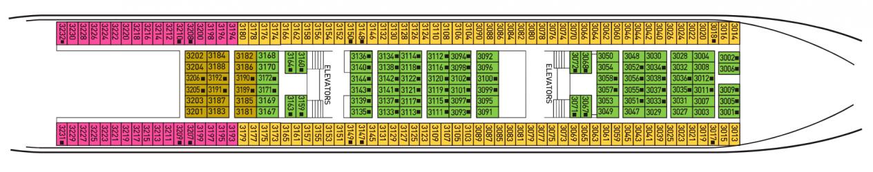Cubierta 3 Celestyal Olympia