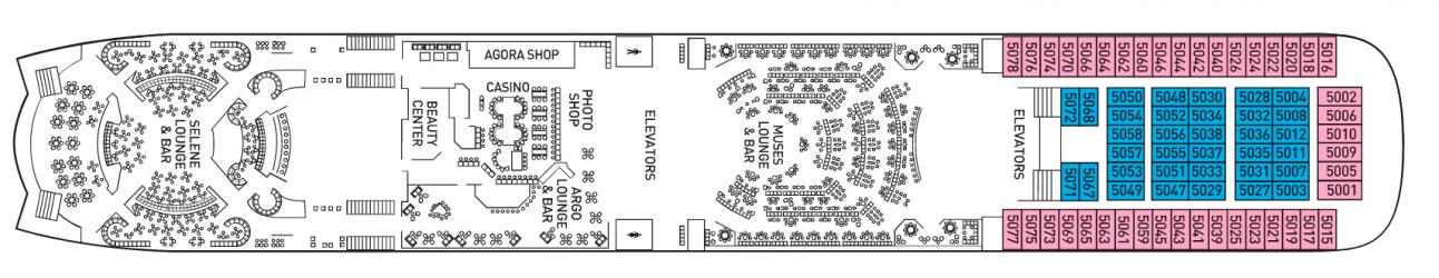 Cubierta 5 Celestyal Olympia