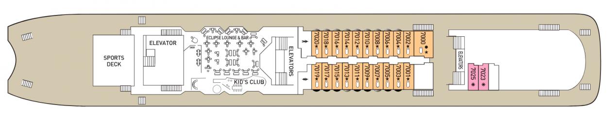 Cubierta 7 Celestyal Olympia
