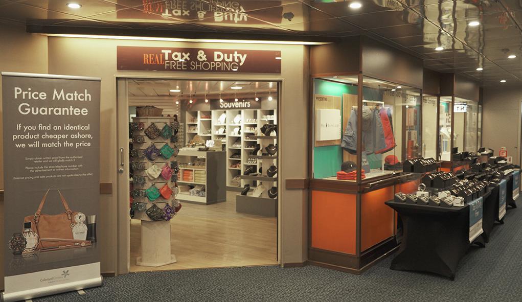 Tienda Duty Free Celestyal Olympia