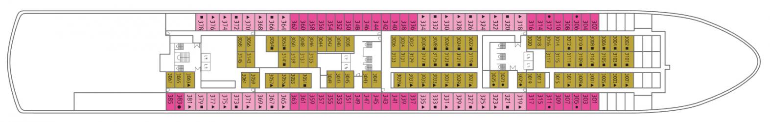 Cubierta 3 Celestyal Majesty