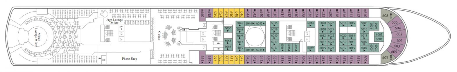 Cubierta 6 Celestyal Majesty