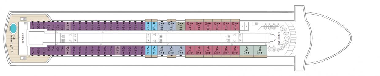 Cubierta 9 Celestyal Majesty