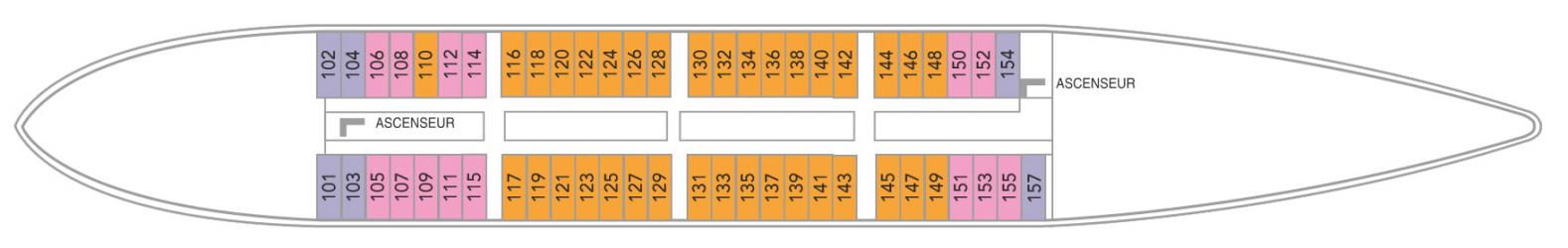 Cubierta B - Borneo Club Med 2