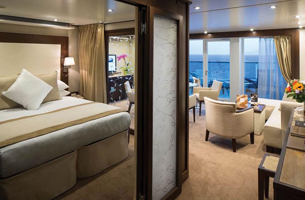 Penthouse Spa Suite Seabourn Ovation