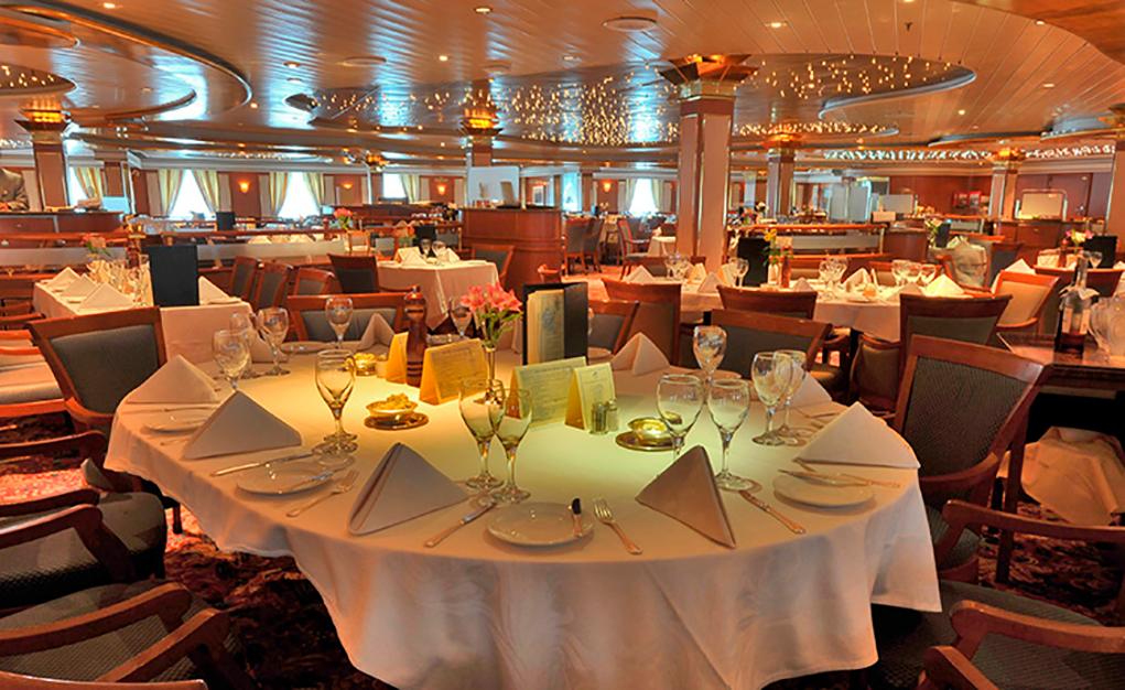 Camarote Comedores principales - Coral Princess
