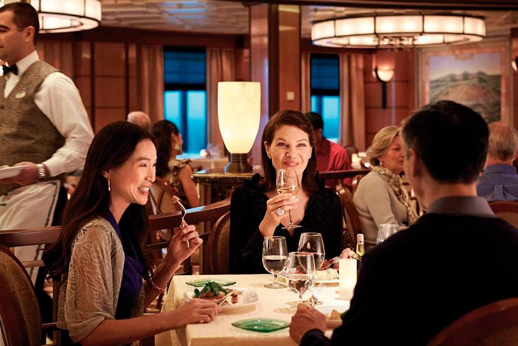 Camarote Restaurante italiano Sabatini´s - Coral Princess