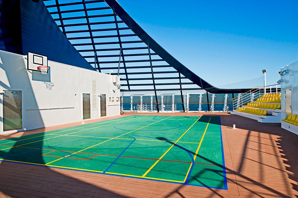 Camarote Deportes a bordo - Coral Princess