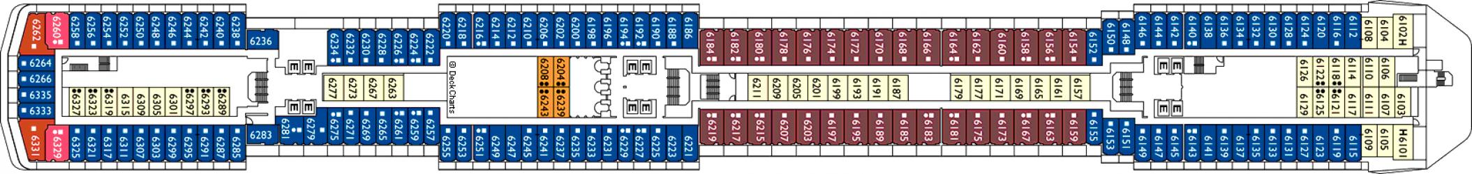Cubierta 6 Costa Atlantica