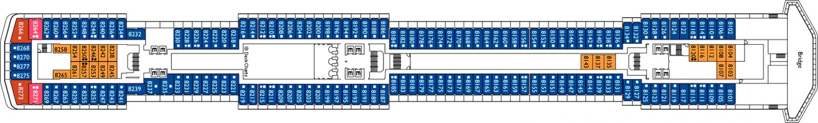 Cubierta 8 Costa Atlantica