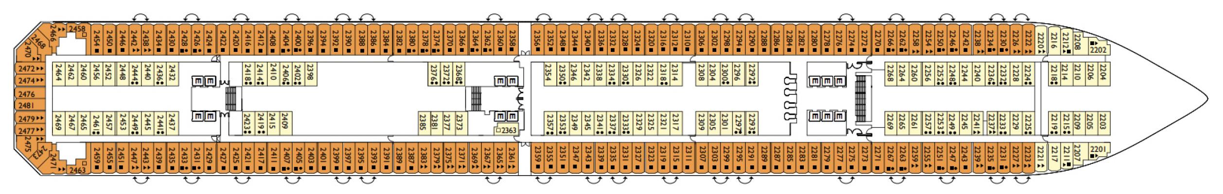 Cubierta 2 - Rigoletto Costa Fascinosa