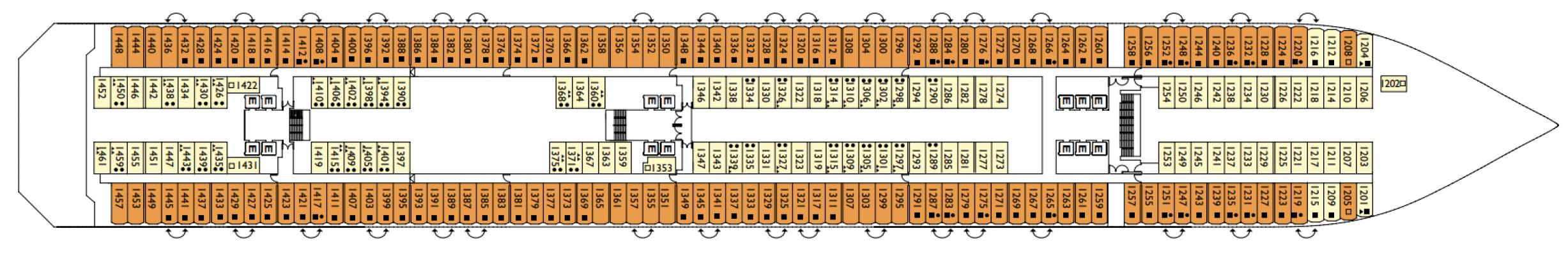 Cubierta 1 - Babilonia Costa Favolosa