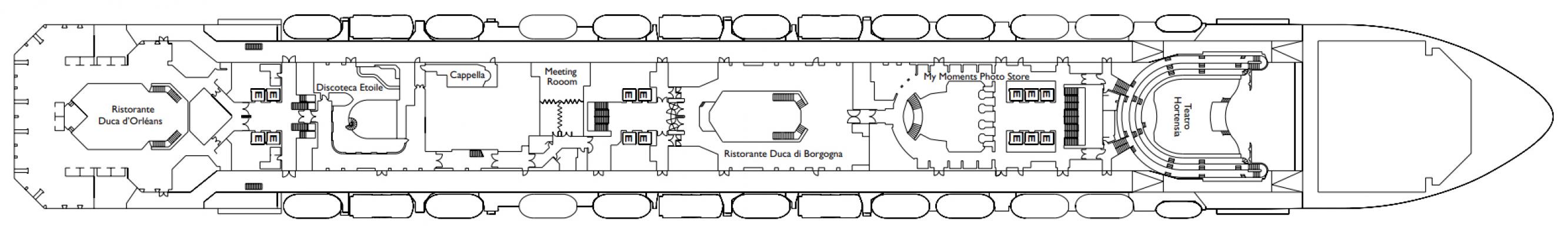 Cubierta 4 - Versailles Costa Favolosa