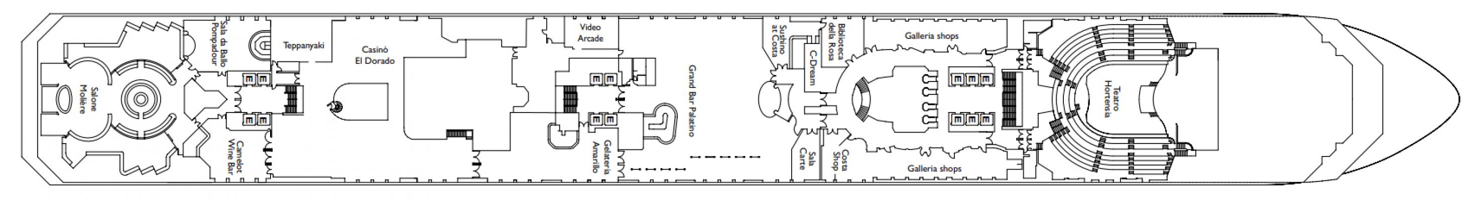 Cubierta 5 - Tivoli Costa Favolosa