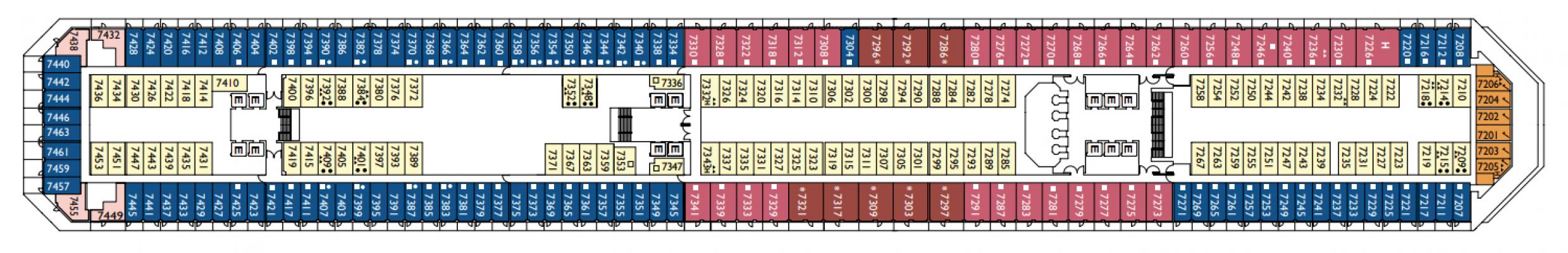 Cubierta 7 - Boboli Costa Favolosa