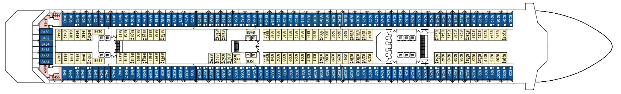 Cubierta 8 - Encelado Costa Favolosa