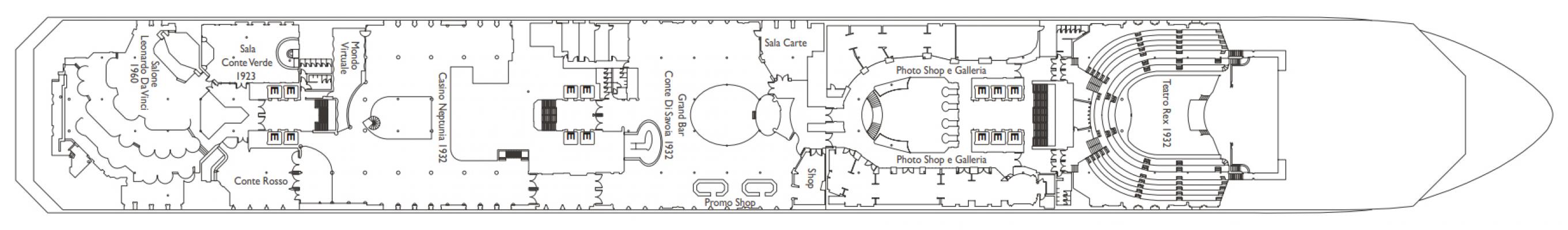 Cubierta 5 - Genova Costa Fortuna