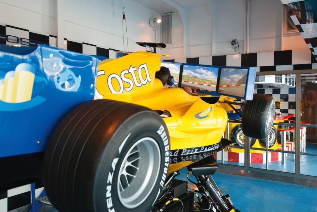 Camarote Simulador de Grand Prix - Costa Pacifica