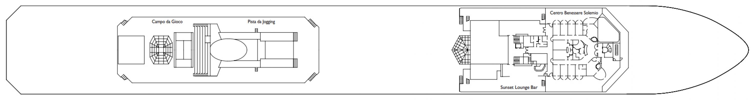 Cubierta 12 - Summertime Costa Pacifica