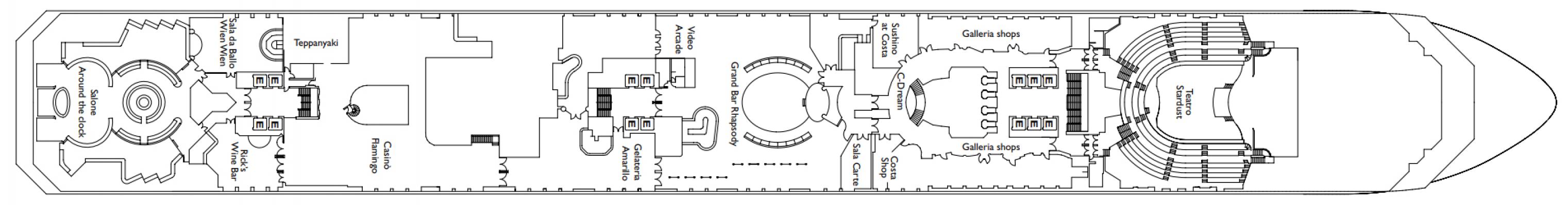 Cubierta 5 - Swing Costa Pacifica