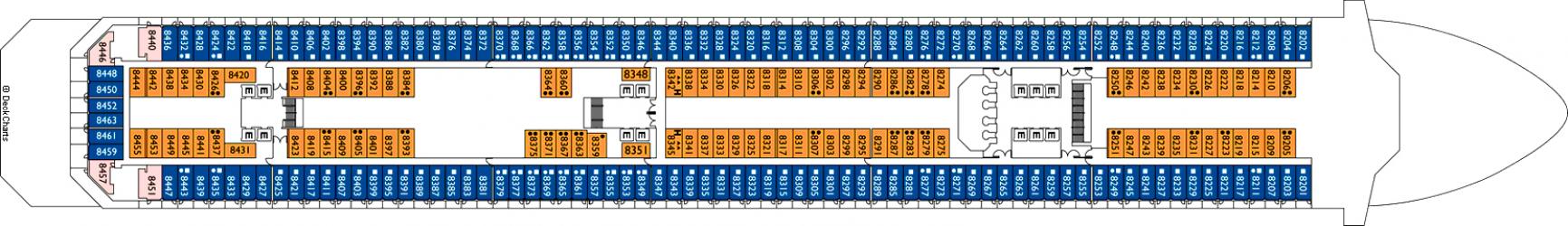 Cubierta 8 Costa Serena