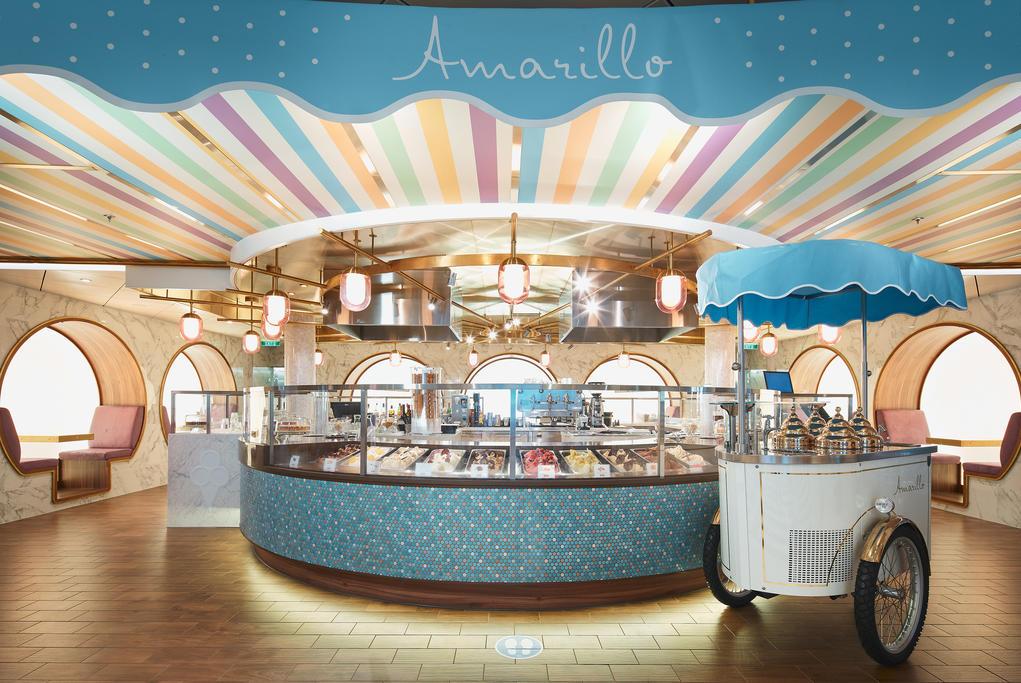 Heladería Amarillo Costa Toscana