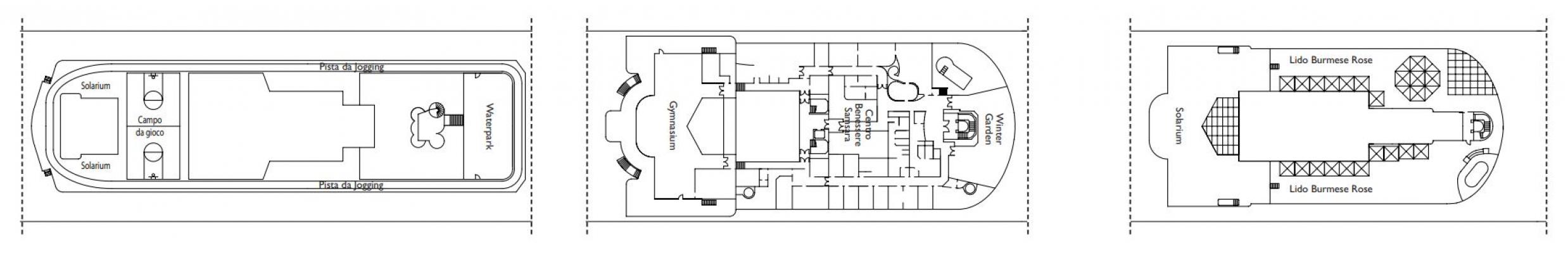 Cubierta 14 - Millenium Star Costa Diadema