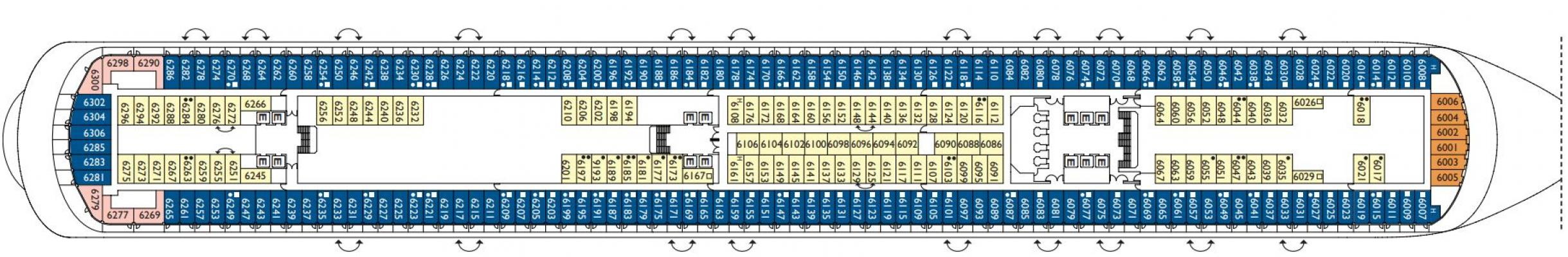 Cubierta 6 - Braganza Costa Diadema